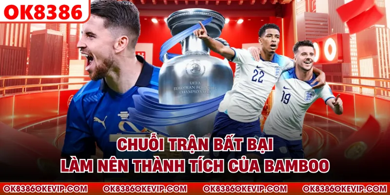 Chuỗi trận bất bại làm nên thành tích của Bamboo