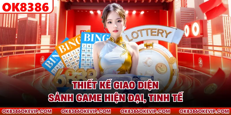 Thiết kế giao diện sảnh game hiện đại, tinh tế